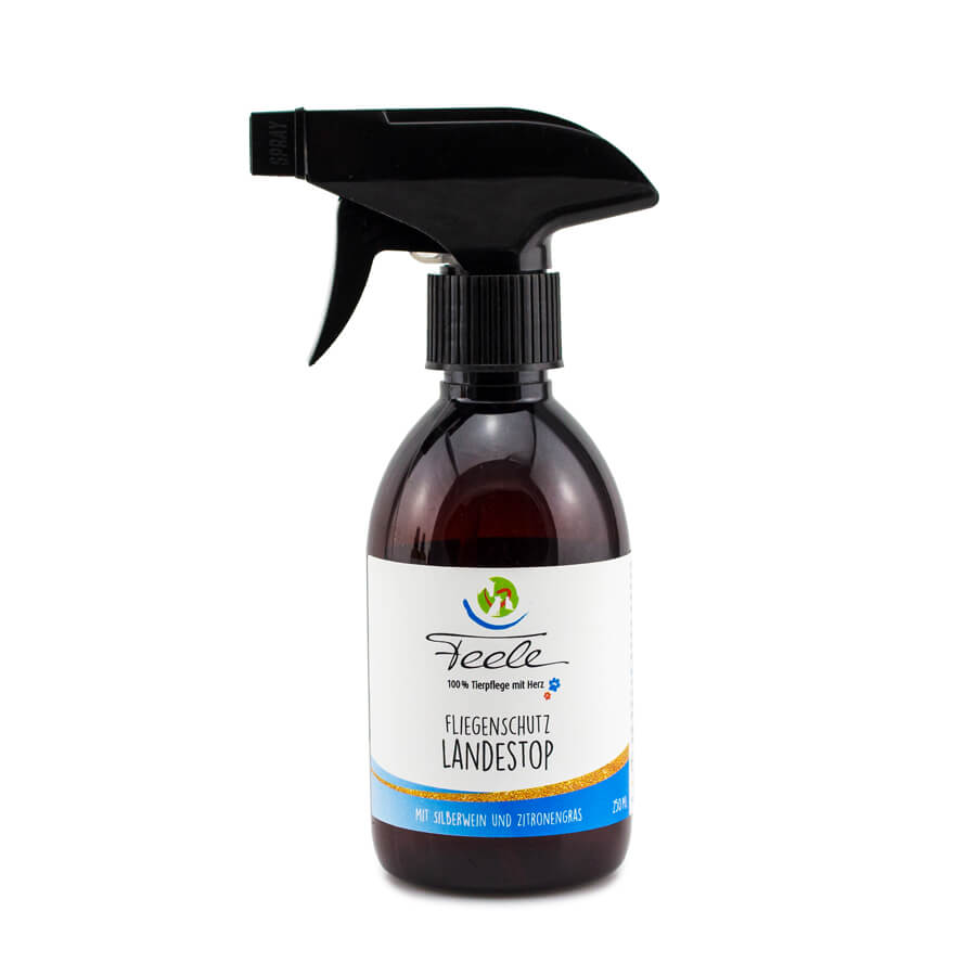 Feele_2936_Zeckenschutz-Fellwächter_100ml feele_20417_Landestop_Fliegenschutz_250ml_1_print